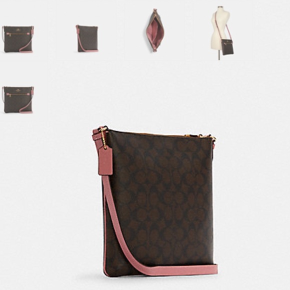 COACH Rowan File Bag In Signature Canvas - Picture 11 of 11